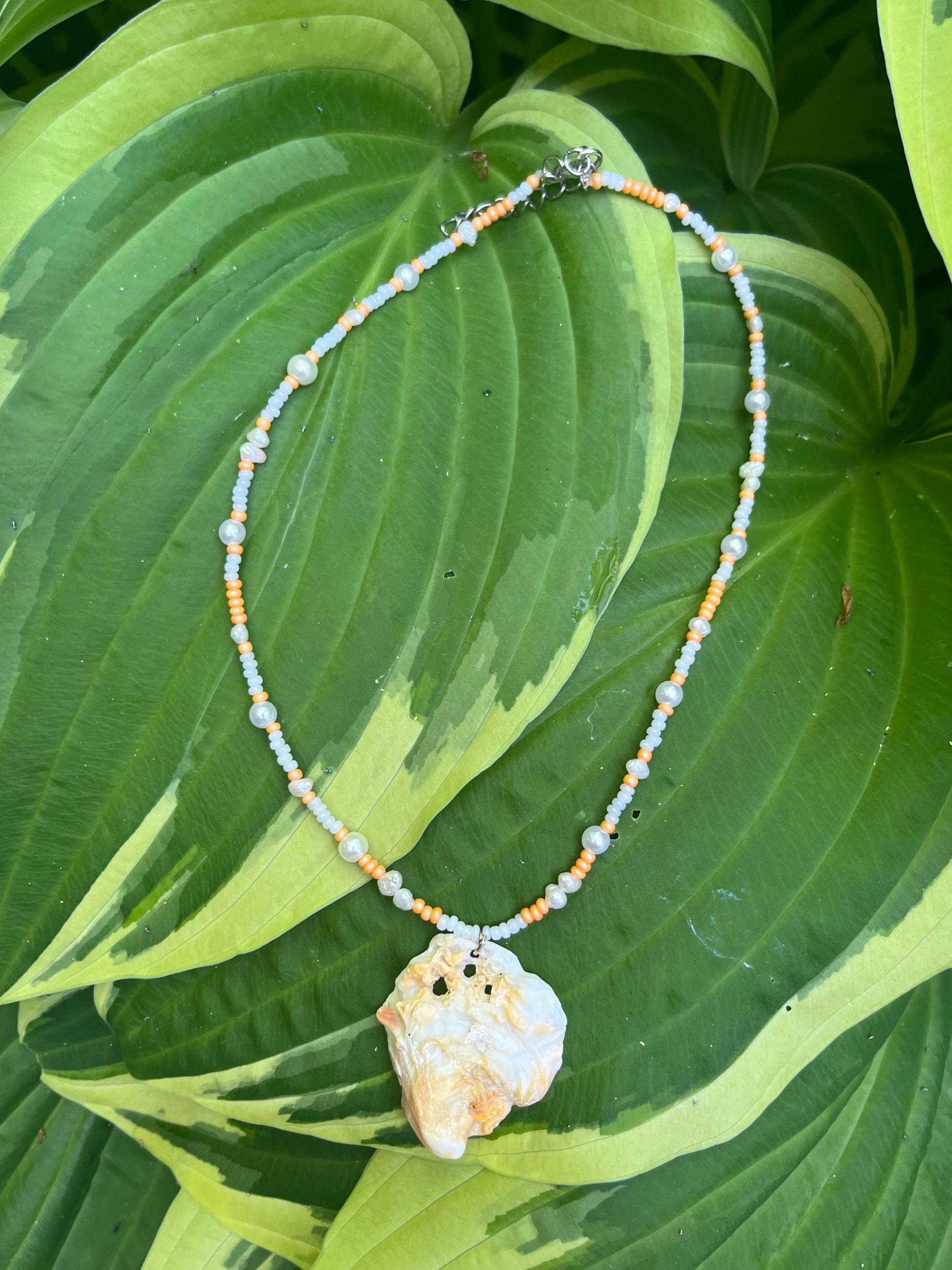 ORANGE BREEZE HALSKETTE