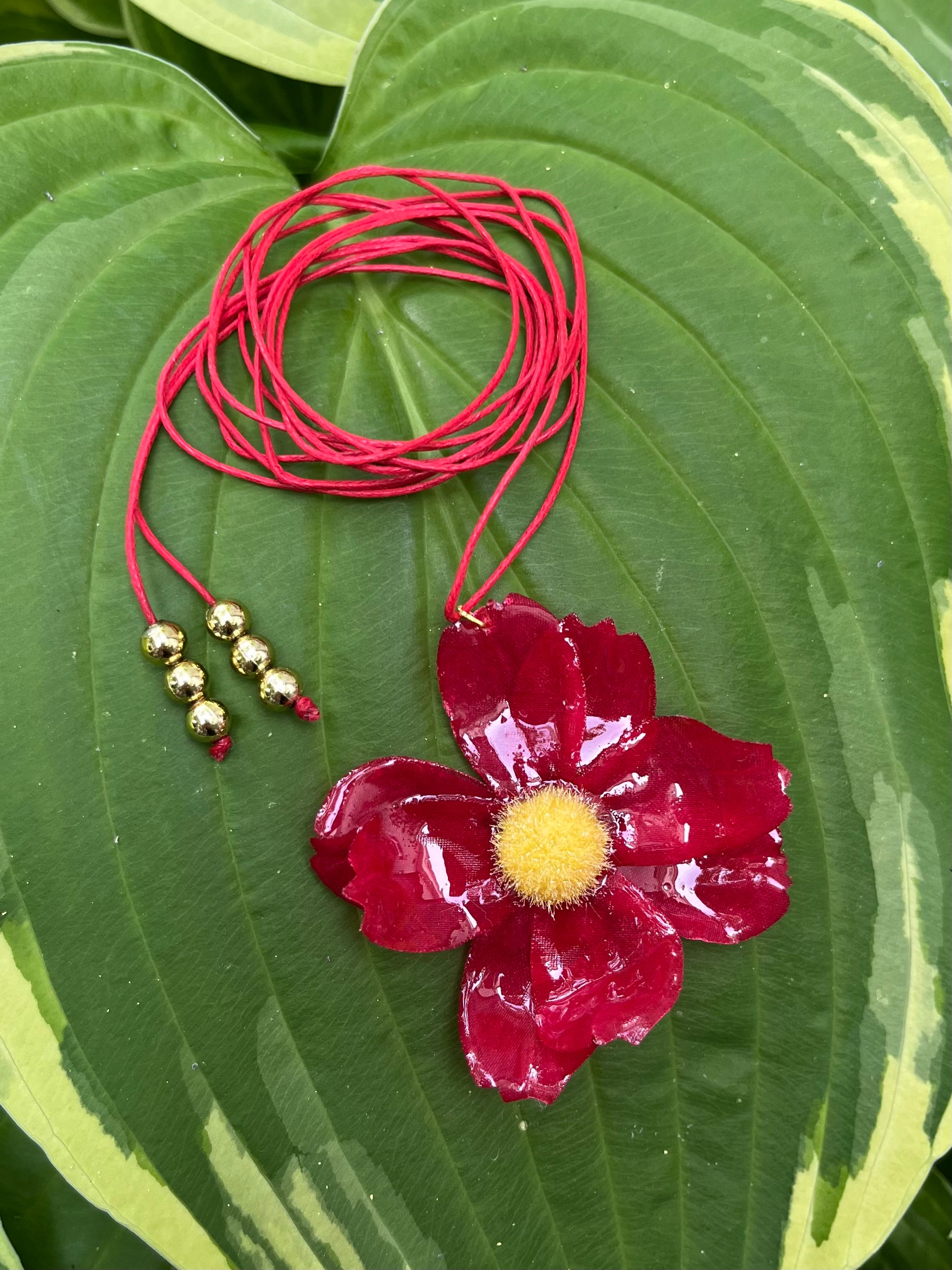RED AURA Halskette