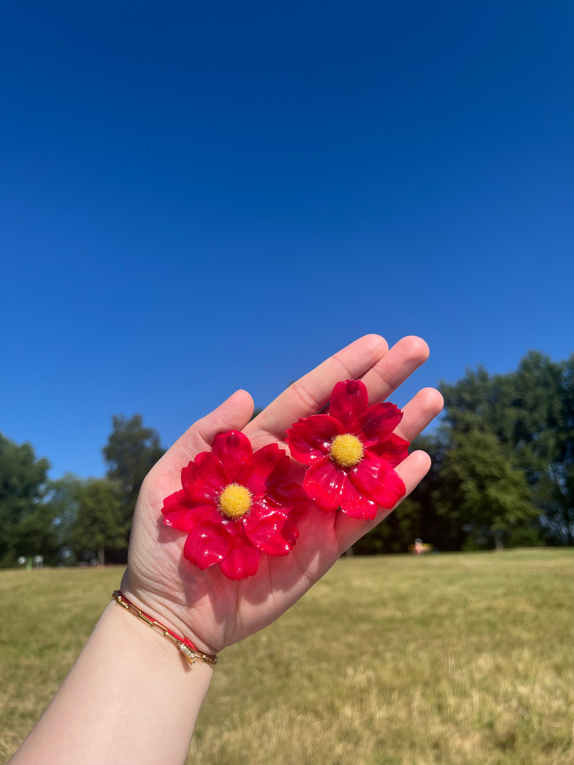 RED AURA OHRRINGE